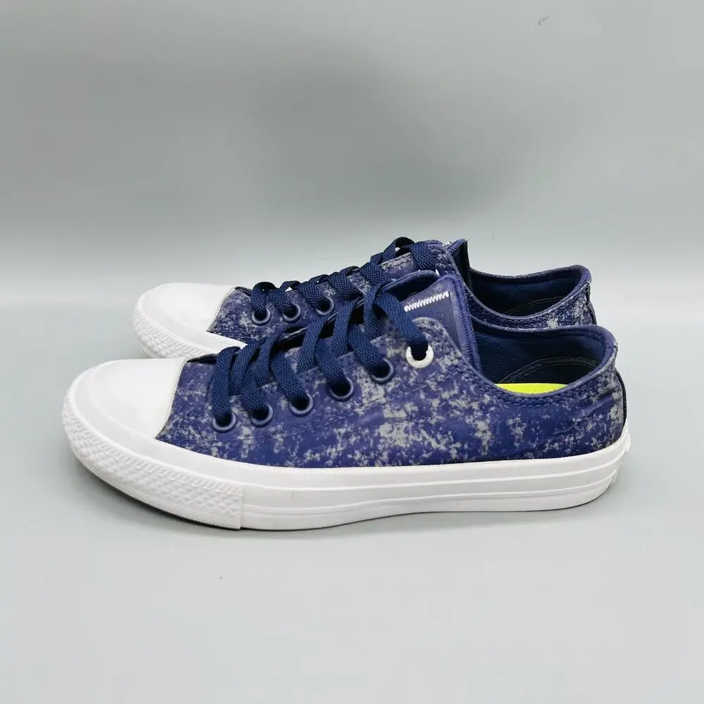 Converse Shoes Women 7 Blue Purple All Star Low Top Sneaker Casual Comfort